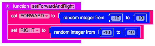 Set your variables.