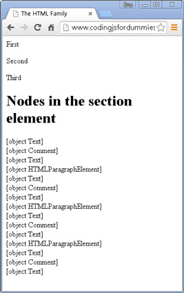 Viewing the output of your code.