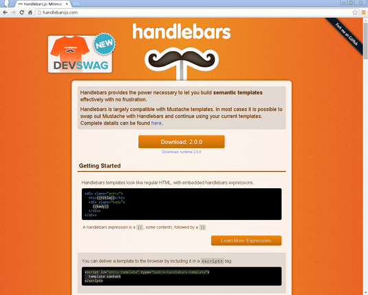 Handlebars.js