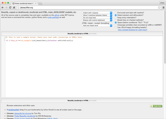 jsbeautifier.org
