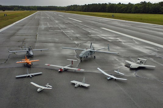 High-tech drones. [Credit: Source: U.S. Navy photo by Photographer’s Mate 2nd Class Daniel J.