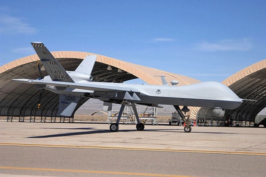 The USAF’s Reaper drone. [Credit: Source: United States Air Force photo by Senior Airman Larr