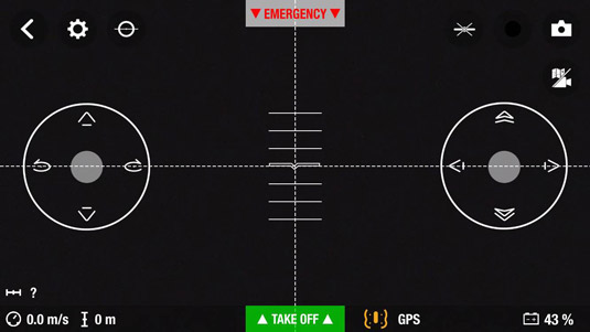 Remotely control the Parrot AR Drone 2.0 using Wi-Fi and a mobile app. [Credit: Courtesy of Andrew 