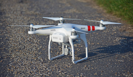 Drone safety indicators should keep you safe. [Credit: Source: Nan Palmero/Creative Commons]