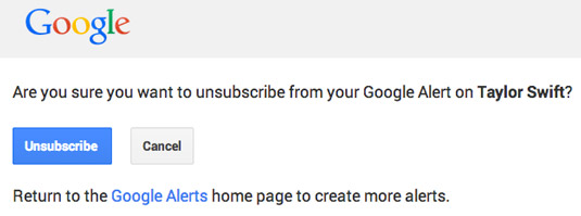 Are you sure you want to unsubscribe? [Credit: Courtesy of Tucker Krajewski]