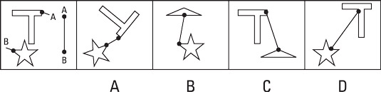 Rotated shapes make the problem harder.