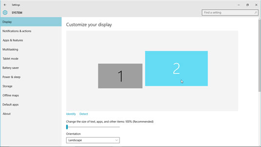 hdmi resolution settings windows 10