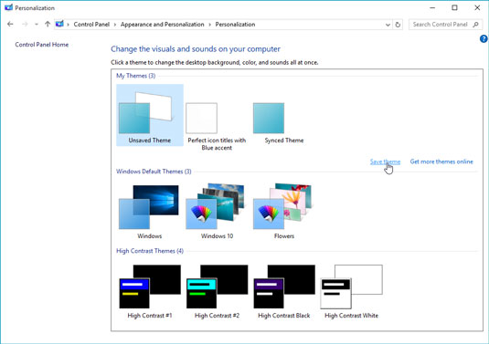 how to edit windows 10 themes