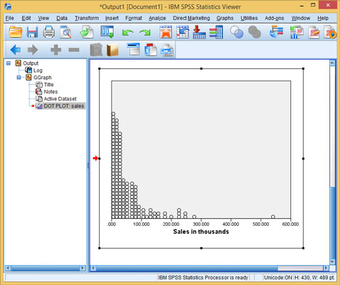 SPSS Statistics Viewer displays graphs onscreen.