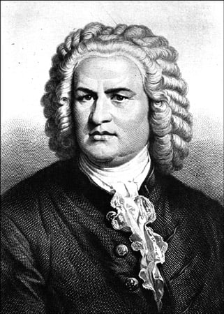 Johann Sebastian Bach, master of the organ. [Credit: <i>Source: Creative Commons</i>]