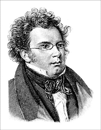 Franz Schubert (1797–1828), one of the most prolific songwriters in history. [Credit: <i>Sour