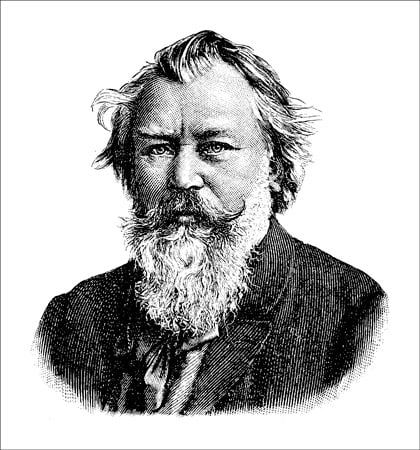 Johannes Brahms, one of the greatest of all composers of classical music. [Credit: <i>Source: Creat