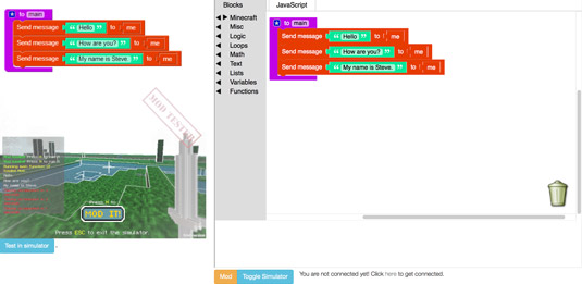 LearnToMod main function coding badge