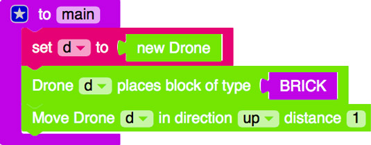 drone movement functions