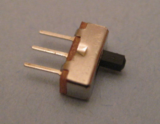 An SPDT switch can be used as an on/off switch by connecting just two of its three terminals in you