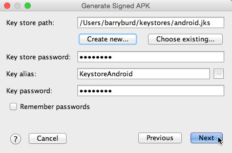 How to make an APK in Android Studio ?