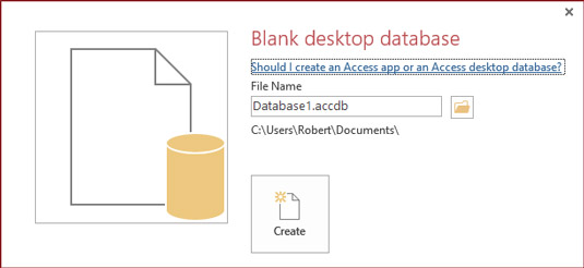 How To Build A New Database In Access 16 Dummies