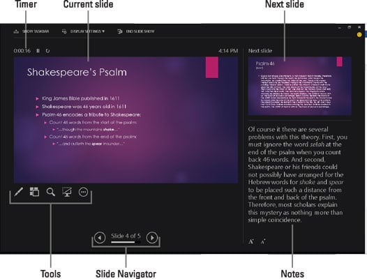 how to turn off presentation mode in powerpoint