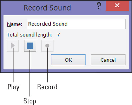 record sound powerpoint presentation