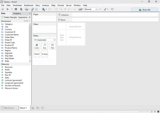 Tableau Multiple Charts In One Worksheet