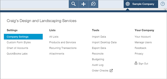 Quickbooks Landscaping Chart Of Accounts