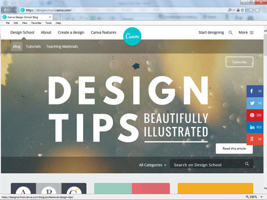 Canva Design School.