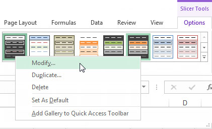 You can modify, duplicate, or delete any of your custom styles.