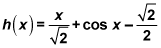 A function with a trigonometric identity