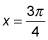 The local minimum point for a function.