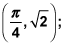 A function's absolute max.