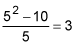 Replace the variable with the arrow-number.