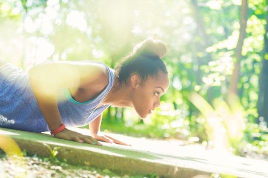 Use the FitBit to track your personalized fitness plan. [Credit: ©iStock/Steve Debenport]