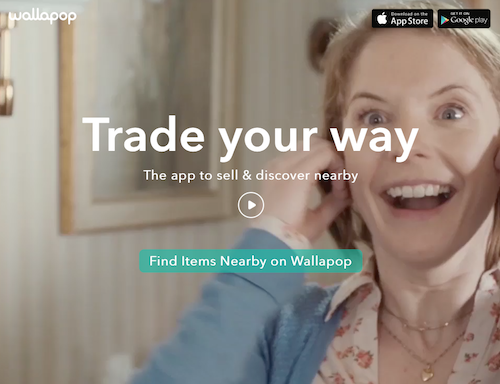 Using Wallapop.com is easy. Tap or click “Find Items Nearby on Wallapop” to get started. 