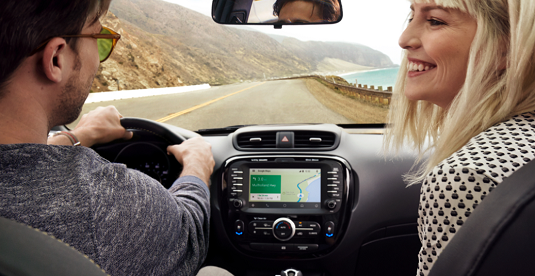 Android Auto is a safe way to use your Droid while driving. [Credit: Image courtesy of Android.com]