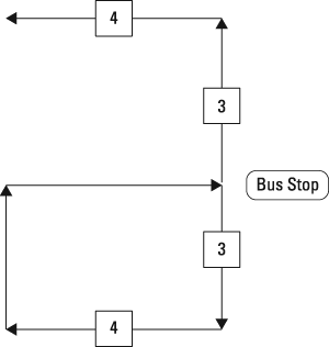 Sketch to help solve a math problem.