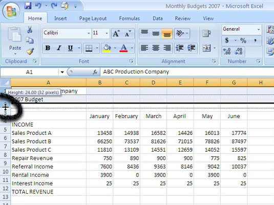 How To Increase Column Width In Excel Chart