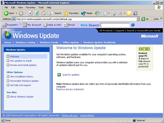 ladda ner den ultimata versionen p windows update för xp