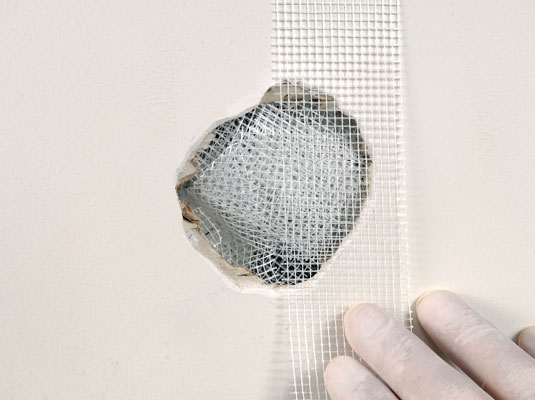 How To Fix Small Holes In Drywall With A Patch Dummies - How To Repair A Hole In Drywall With Patch