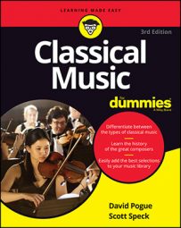 Classical Music For Dummies, 3rd Edition book cover