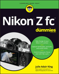 Nikon Z fc For Dummies book cover
