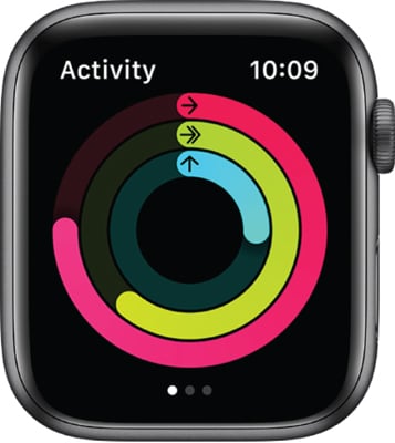 Apple watch main screen