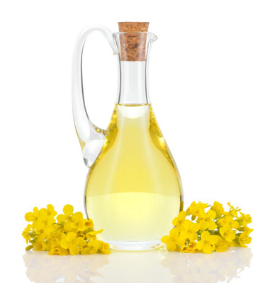 Canola oil is good for you because it's rich in both monounsaturated fats (like olive oil) and omega-3 fatty acids (like flax oil).