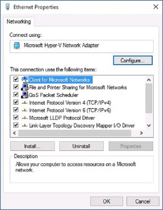 windows ethernet driver download