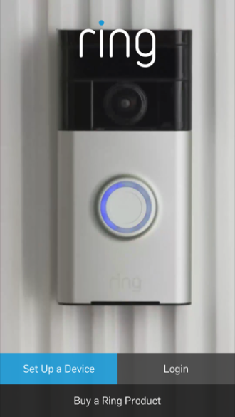 See who is at your door with the Ring doorbell.