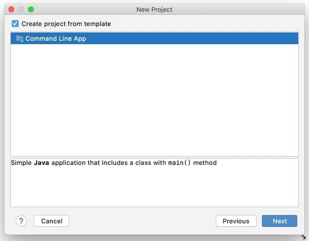 Create Project from template in IntelliJ IDEA