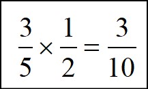 multiplying fractions