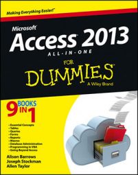 visual basic for applications access 2013