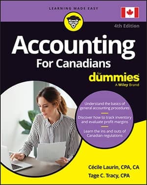 Accounting For Canadians For Dummies book cover