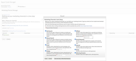 Adobe Analytics marketing channel rules