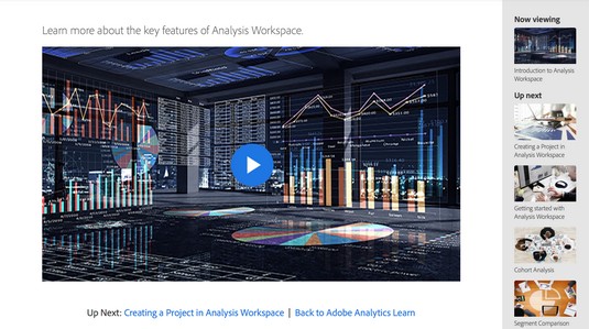 Adobe Analytics video tutorials